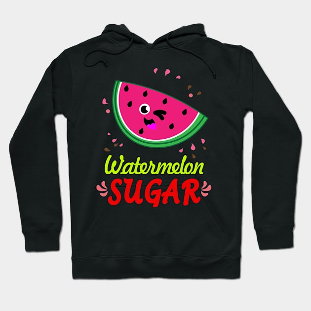 Watermelon Sugar Hoodie by RainasArt